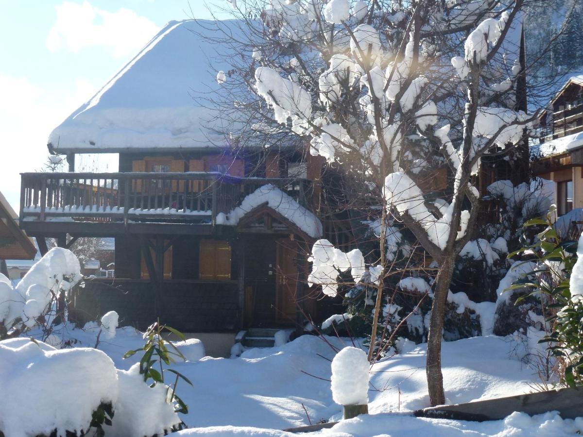 "Chalet Les Aravis" Chalet Et Appartements เลอกรองด์บอร์นอง ภายนอก รูปภาพ
