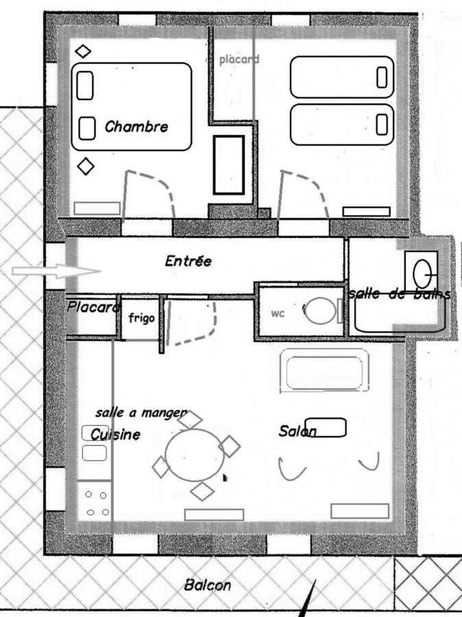 "Chalet Les Aravis" Chalet Et Appartements เลอกรองด์บอร์นอง ภายนอก รูปภาพ